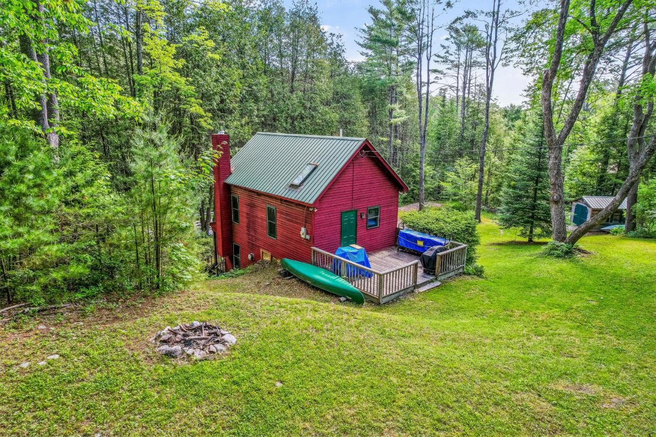 Brook Sound Cabin Schroon Lake ภายนอก รูปภาพ